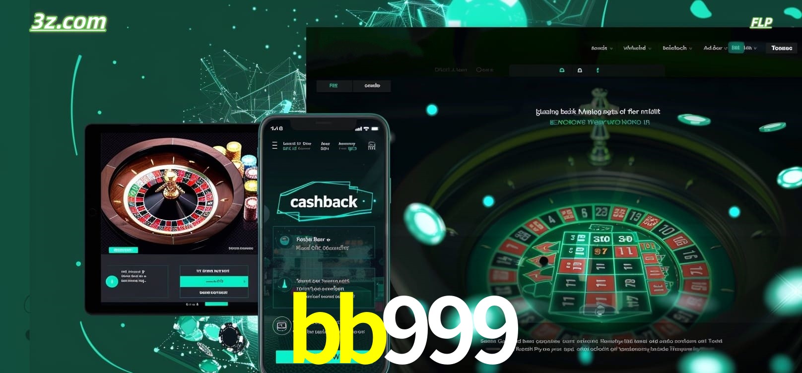 Jogue roleta em dispositivos móveis e desktop com bb999